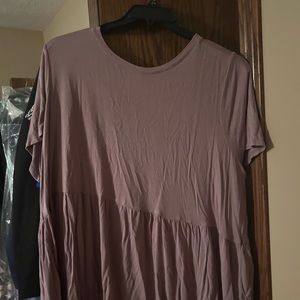 maurice’s purple tunic top